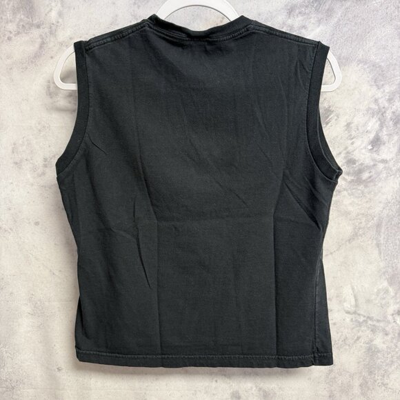 Vintage PowerPuff Girl Tank Top Shirt Juniors Large Black Its All About Me USA - Picture 3 of 10